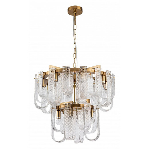 Подвесная люстра Indigo Brina 12027/12P Brass