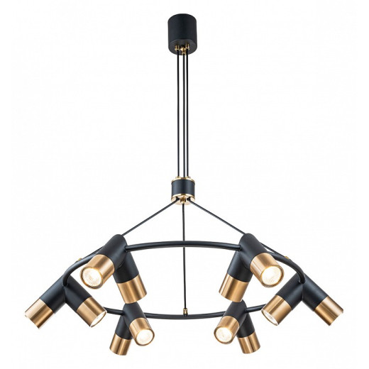 Подвесная люстра Indigo Doppio 11036/12P Black