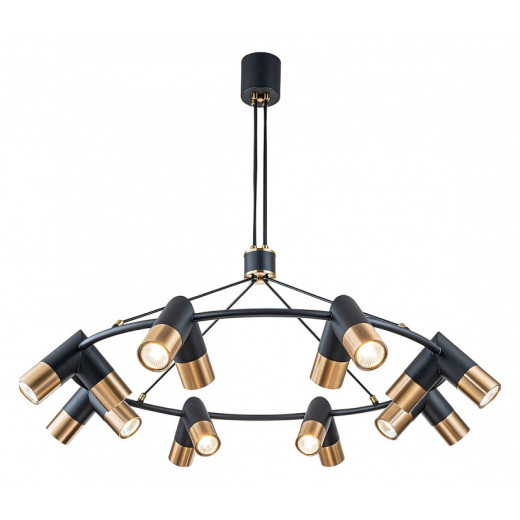 Подвесная люстра Indigo Doppio 11036/16P Black