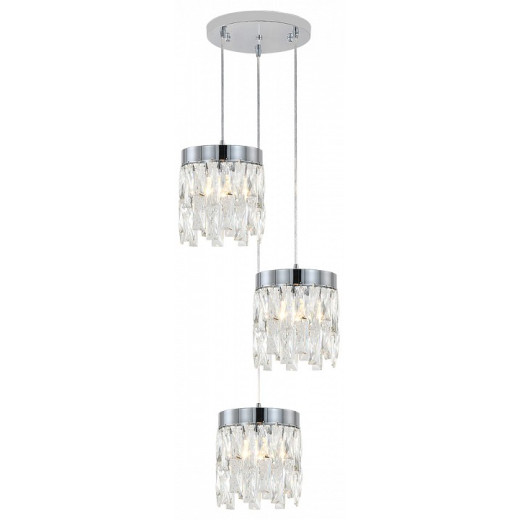 Подвесной светильник Indigo Anna 12029/3P Chrome