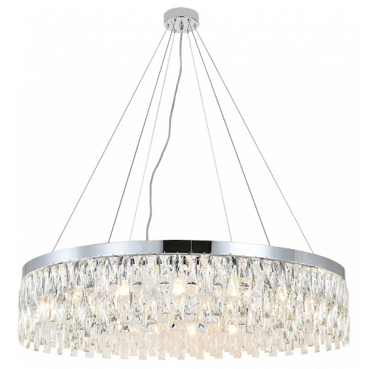 Подвесная люстра Indigo Anna 12029/18P Chrome