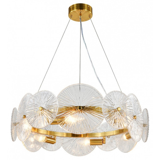 Подвесной светильник Indigo Miele 12021/6P Brass