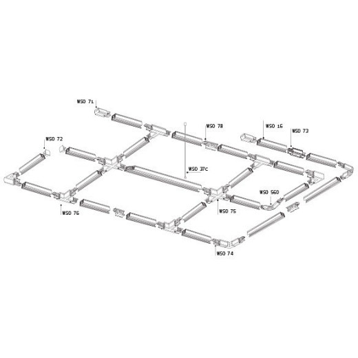 Светильник на штанге Italline 8129 8129 white