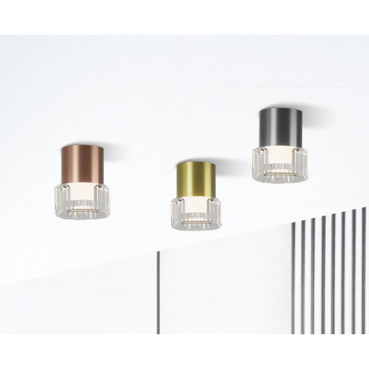 Накладной светильник Italline IT014-0202 IT014-0202 rose gold