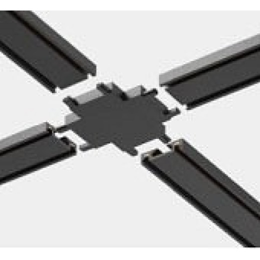 Соединитель X-образный для корда Italline IT09 IT09-9031 black