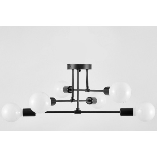 Люстра на штанге Lampit NOVA TC 2010-6 BK