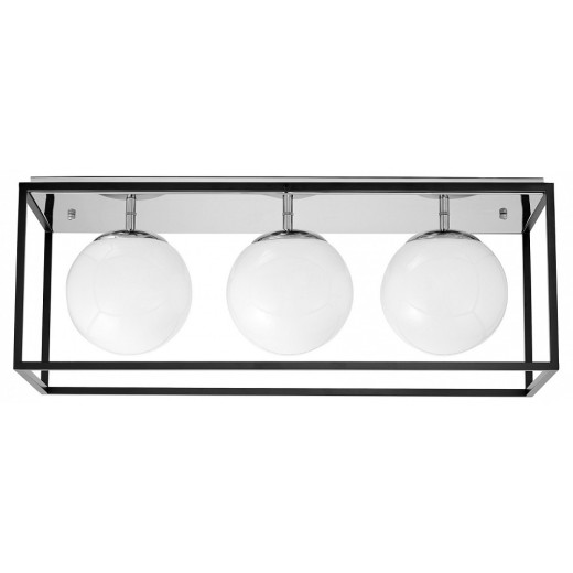 Накладной светильник LUMINA DECO  LDC 8060-3 CHR+BK