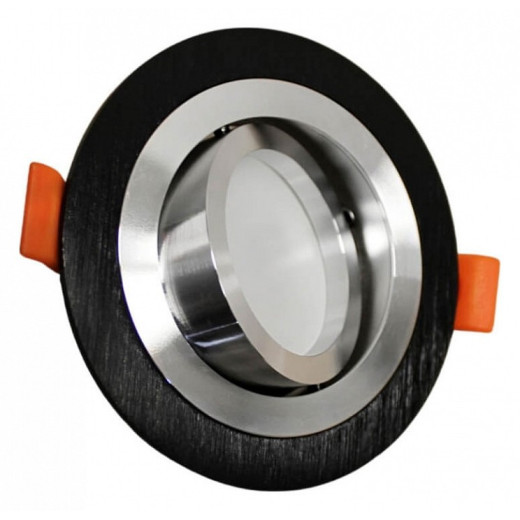 Встраиваемый светильник LUMINA DECO Duka LDC 8062-D90 BK+SL