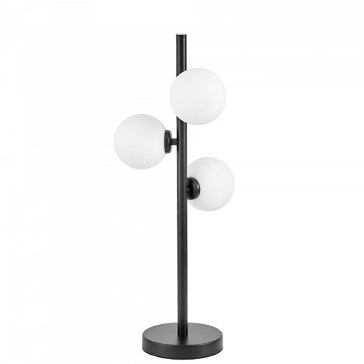 Настольная лампа декоративная LUMINA DECO MARSIADA LDT 6033-3 BK