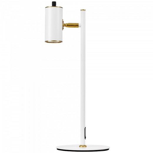 Настольная лампа офисная LUMINA DECO MIRRA LDT 7731-1 WT+MD
