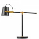 Настольная лампа офисная LUMINA DECO FELA LDT 7733-1 BK+MD