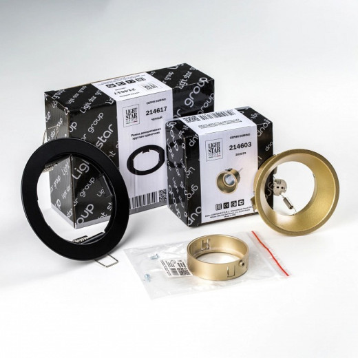 Встраиваемый светильник Lightstar Domino D61703GMOD