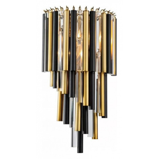 Накладной светильник iLamp Tribeca 097B-3 MBR+BK