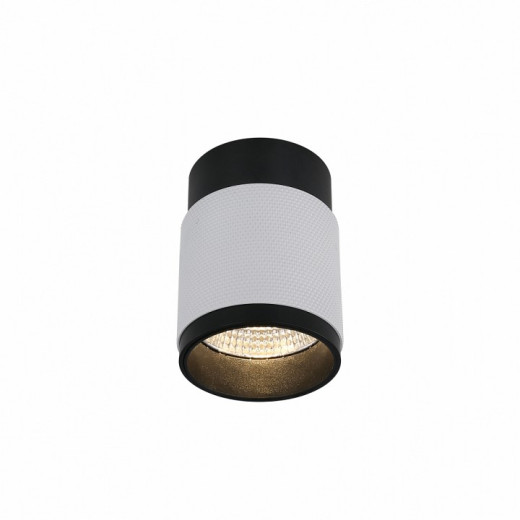 Накладной светильник iLedex Delta 1955-10W-3000K-36 BK+WH