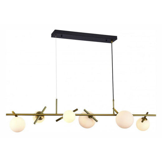 Подвесной светильник iLamp Golden 2134-6L BR+MBK