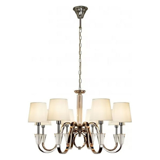 Подвесная люстра iLamp Alesti P2424-8 Nickel