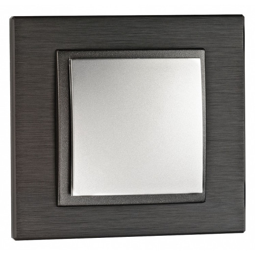 Рамка на 1 пост Mono Electric Style Aluminium 107-820000-160