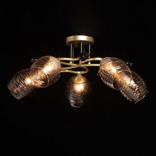 Люстра на штанге De City Клэр 4 463012505