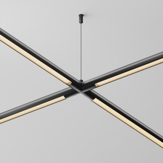 Соединитель X-образный для треков Maytoni  CA017TX-B