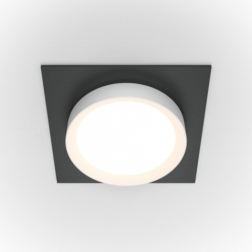 Встраиваемый светильник Maytoni Hoop DL086-GX53-SQ-BW