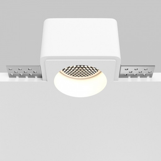 Встраиваемый светильник Maytoni Gyps Modern DL123-GU10-01-W