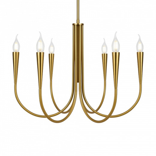 Люстра на штанге Freya Branches FR5253PL-06BS