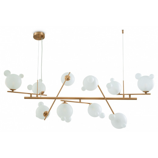 Подвесная люстра Freya Flaty FR5374PL-10BS