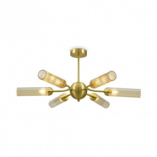 Люстра на штанге Freya Borgy FR5379CL-06G