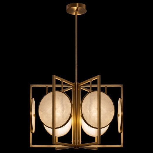 Люстра на штанге Maytoni Marmo MOD099PL-06G