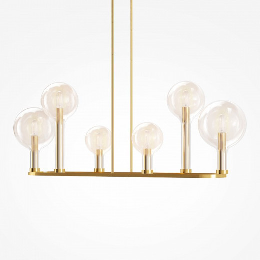 Люстра на штанге Maytoni Status MOD333PL-06BS1