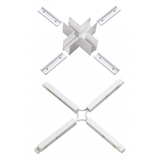 Соединитель X-образный для треков накладных Novotech Flum 135127