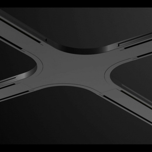 Соединитель X-образный для треков накладных Novotech Smal 135211