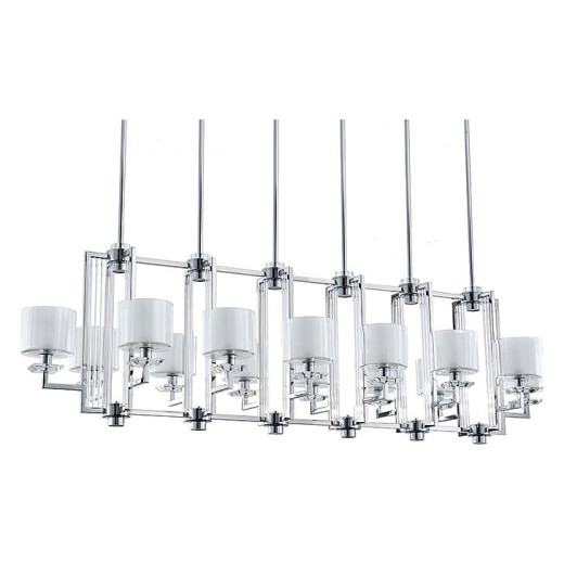 Люстра на штанге Newport 4400 4408+6/S сhrome
