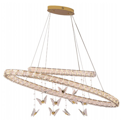 Подвесной светильник Newport 8120 8120/120 oval gold