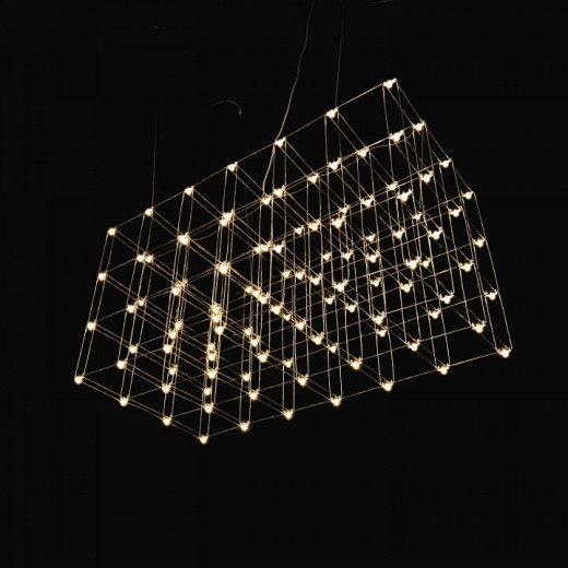 Подвесная люстра O-LUCE Cosmic Glass ячейка 20*20 см 11787611-6