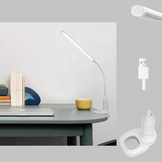 Настольная лампа офисная 00821-0.7-01 WT