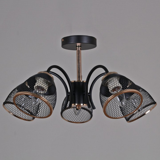 Люстра на штанге 01505-0.3-05 BK+FGD