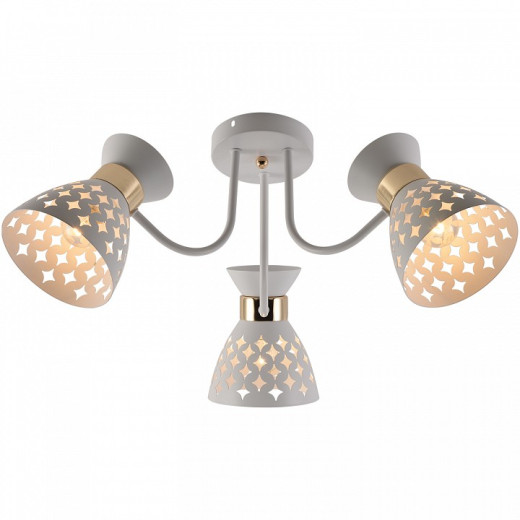 Потолочная люстра 01579-3.3-03 WH+FGD