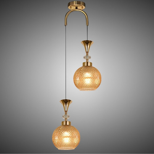 Подвесной светильник 02001-0.9-02 AMBER