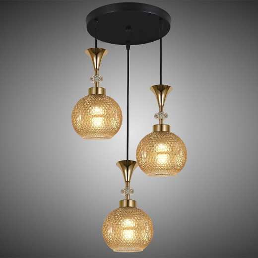 Подвесной светильник 02001-0.9-03 AMBER