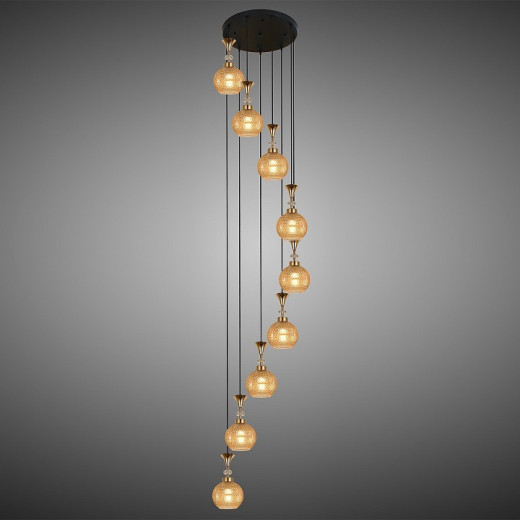 Подвесной светильник 02001-0.9-09 AMBER