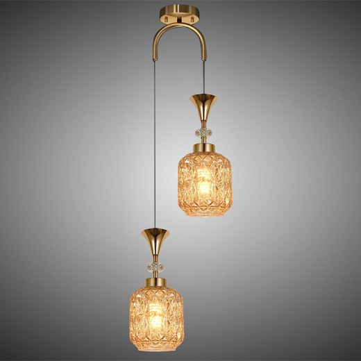 Подвесной светильник 02003-0.9-02 AMBER