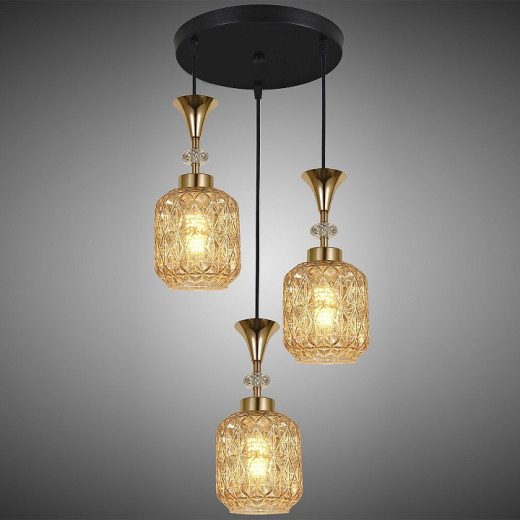 Подвесной светильник 02003-0.9-03 AMBER