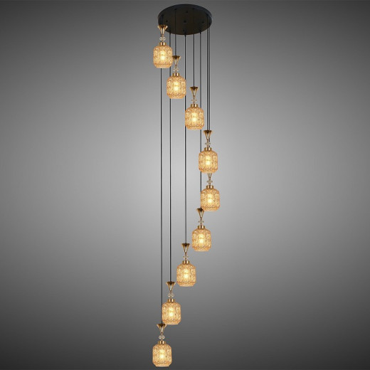 Подвесной светильник 02003-0.9-09 AMBER