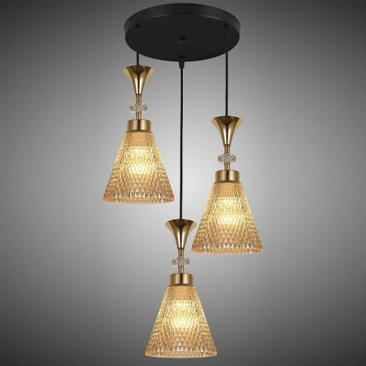 Подвесной светильник 02005-0.9-03 AMBER