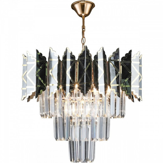 Подвесная люстра 02202-0.4-05 FGD+BK