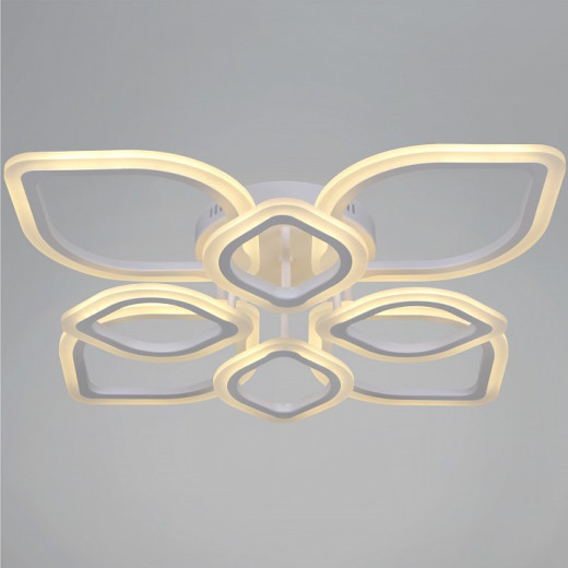 Потолочная люстра 02303-0.3-4+4 WH