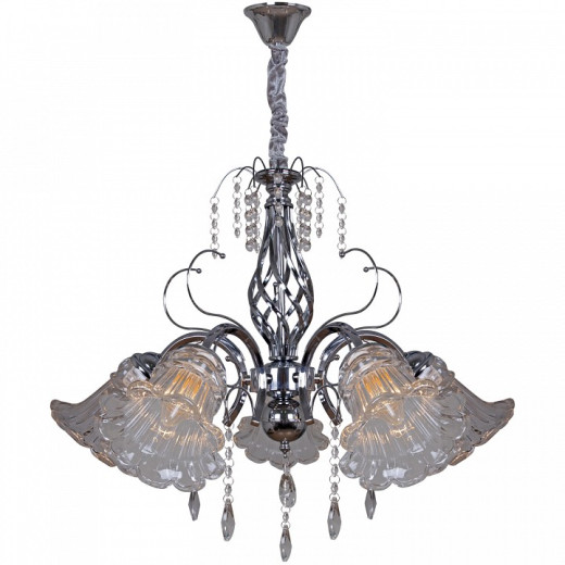 Подвесная люстра 02349-0.4-05 CR+CL