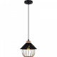 Подвесной светильник 02503-0.9-01 BK+GD