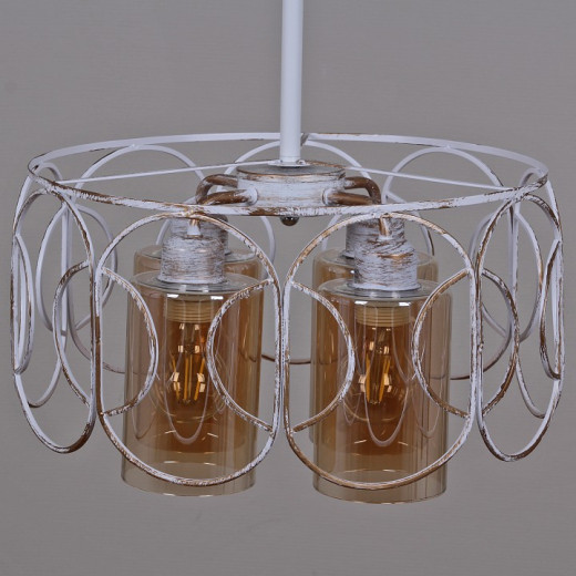 Люстра на штанге 03883-0.4-04 WH+GD